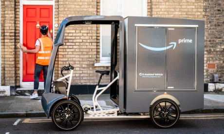 Amazon: e-cargo bikes to replace thousands of van deliveries in London